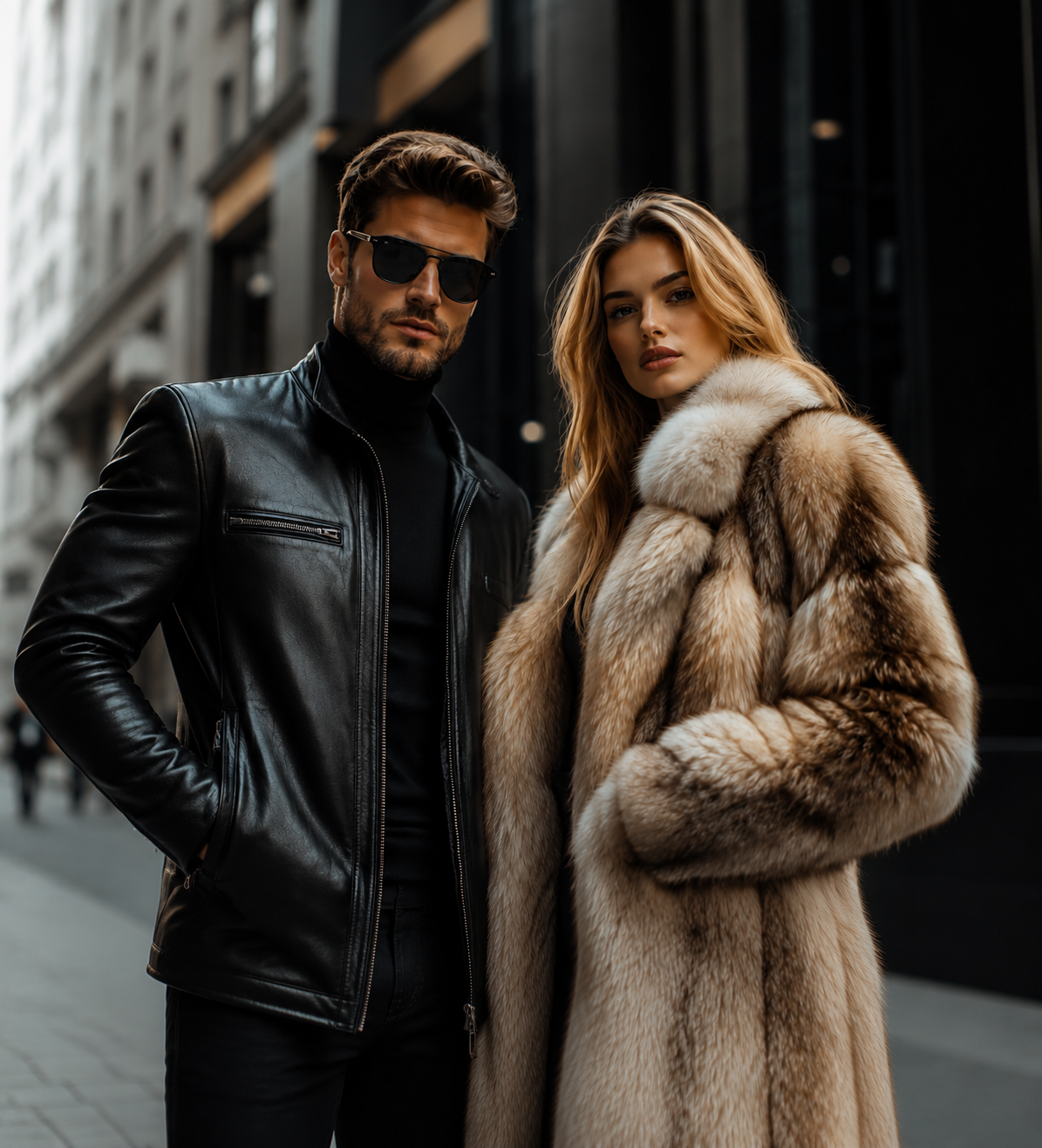 derİ kÜrk leather fur fashion collection..